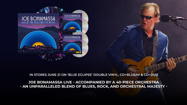 Joe Bonamassa: Live at the Hollywood Bowl with Orchestra (Blu-ray/CD) – Joe  Bonamassa Official Store