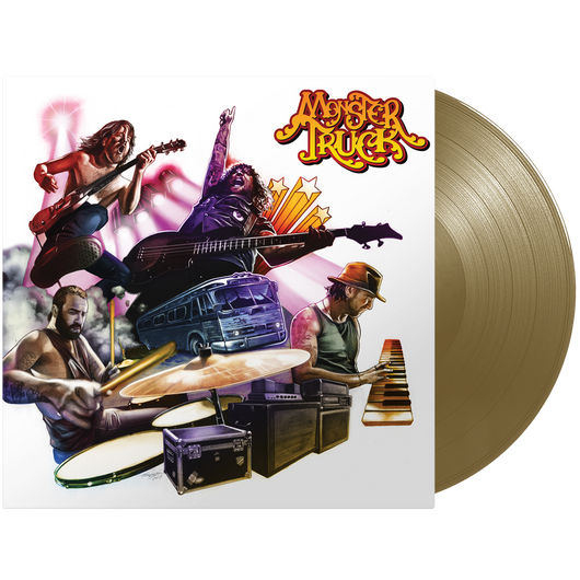 Monster Truck-True Rockers (Gold) Vinyl-Mascot Label Group